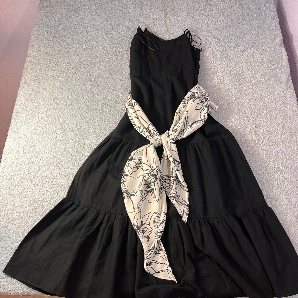 Joie  black spaghetti strap Maxi dress